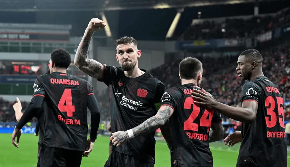 开云体育网址-战平枪手，勒沃库森近8场对阵英格兰球队的欧战比赛仅输1场